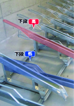 上段と下段